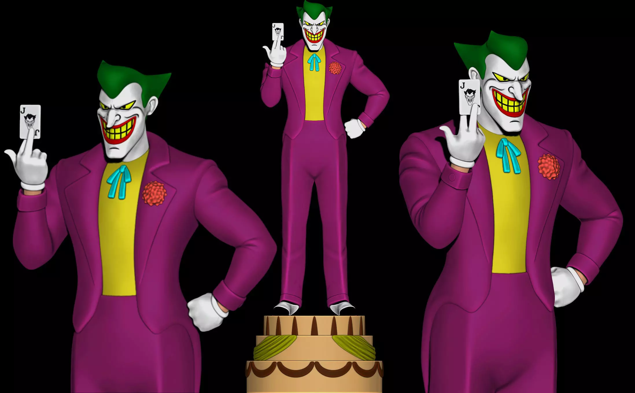 Joker Animated 3D print model