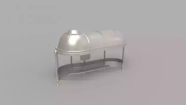 Bus Stop 3D model