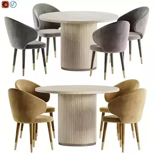 lunar chair chelsea table