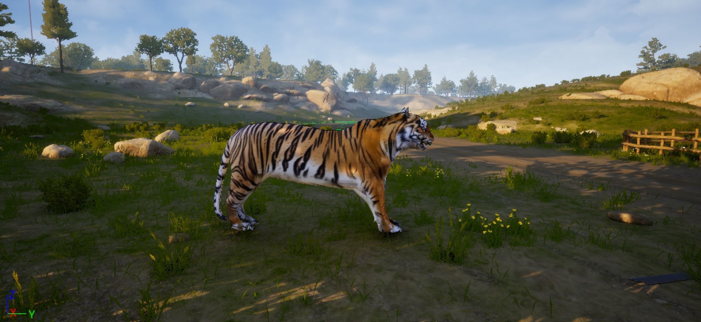 Siberian Tiger 3D Model 3D model_2