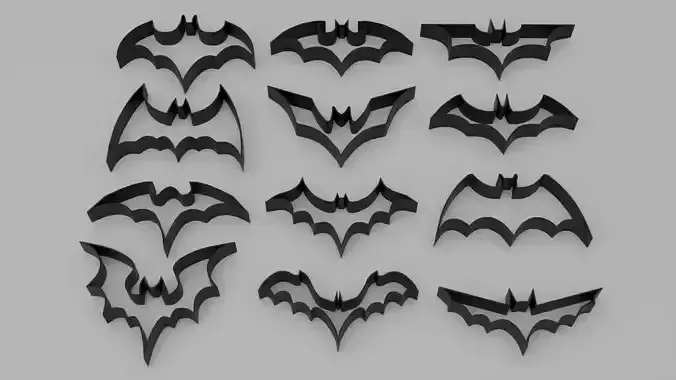Bat cookie cutters