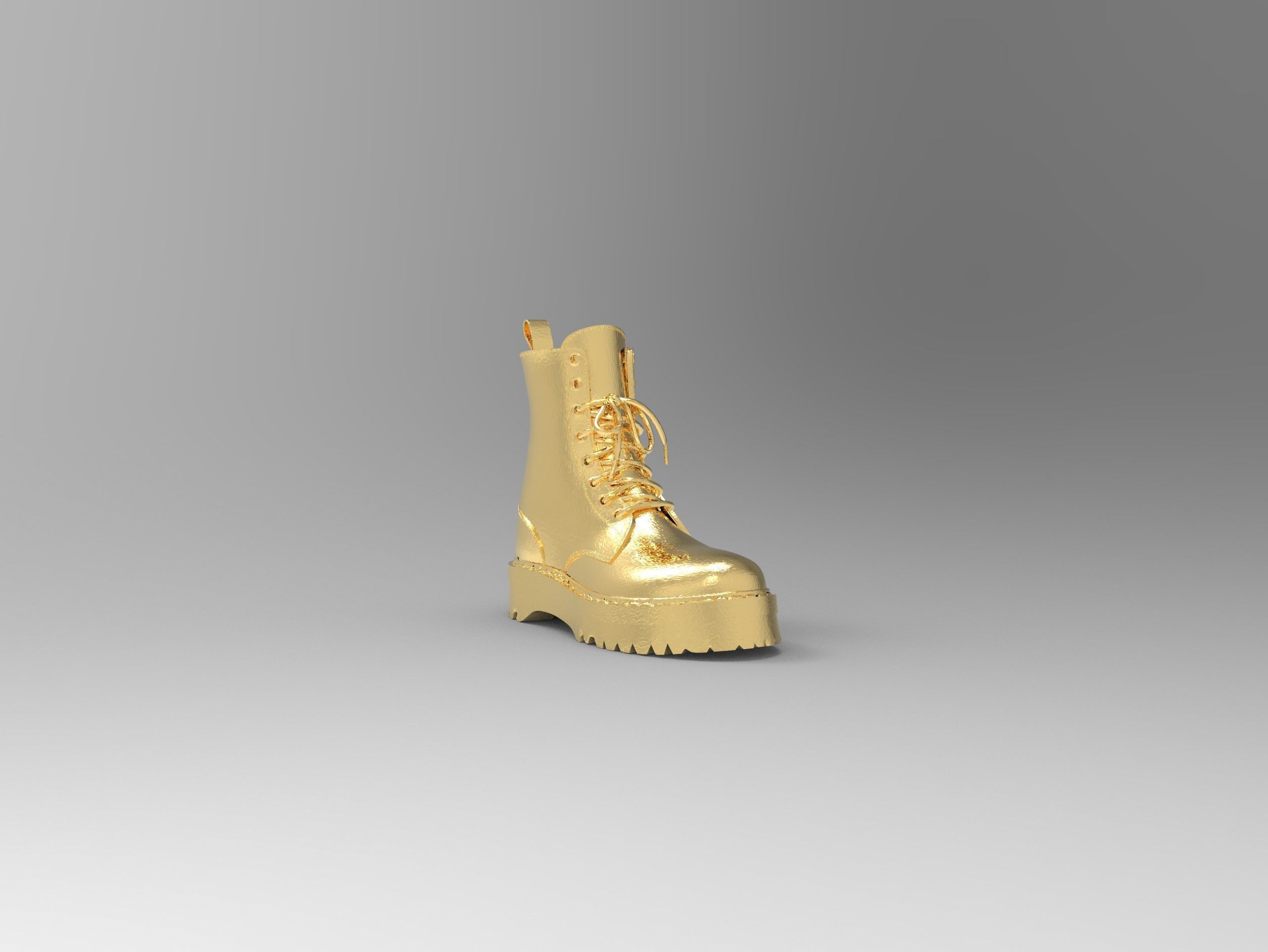 Shoes Pendant 3D print model 3D print model_3