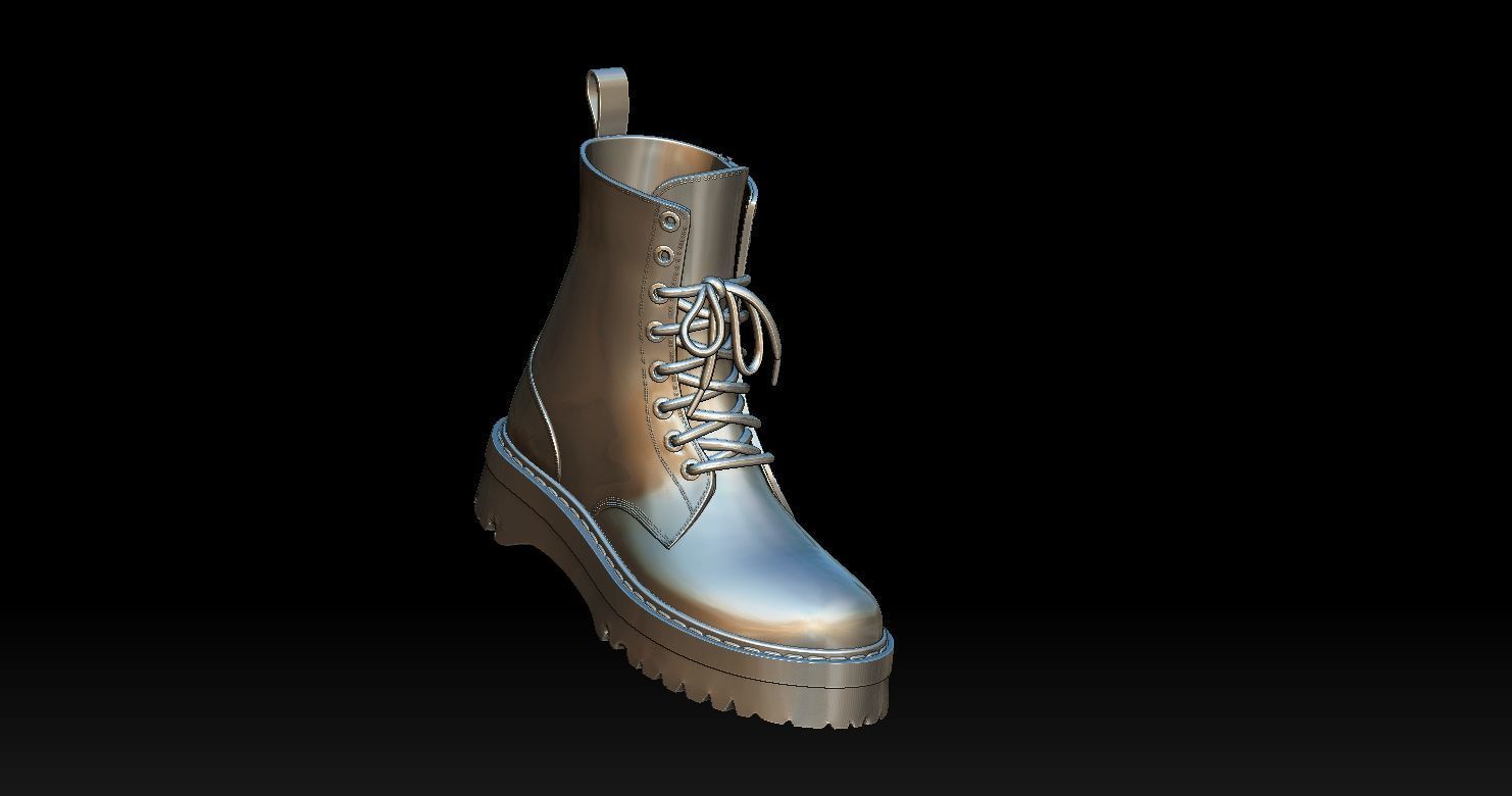 Shoes Pendant 3D print model 3D print model_26
