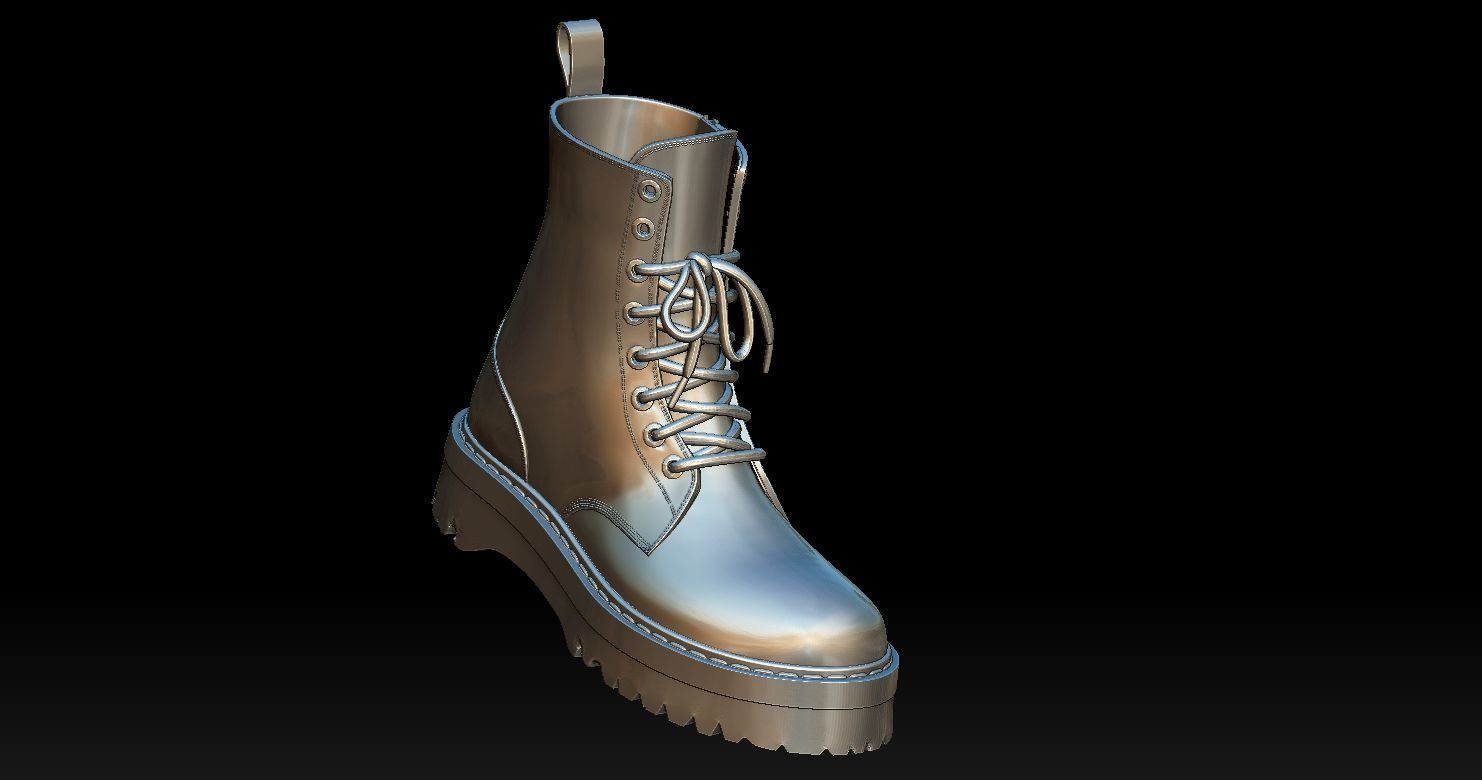 Shoes Pendant 3D print model 3D print model_27