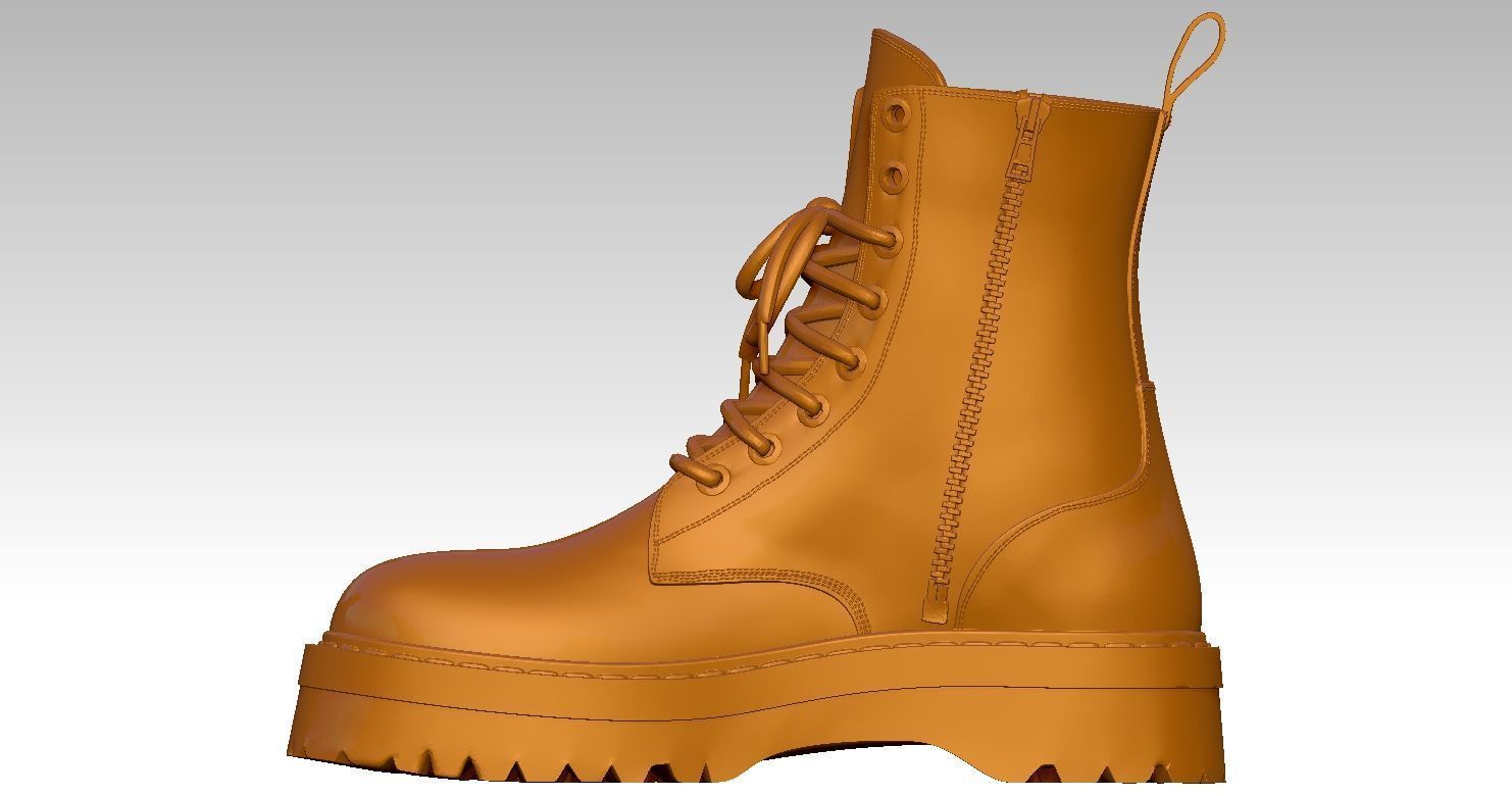 Shoes Pendant 3D print model 3D print model_8