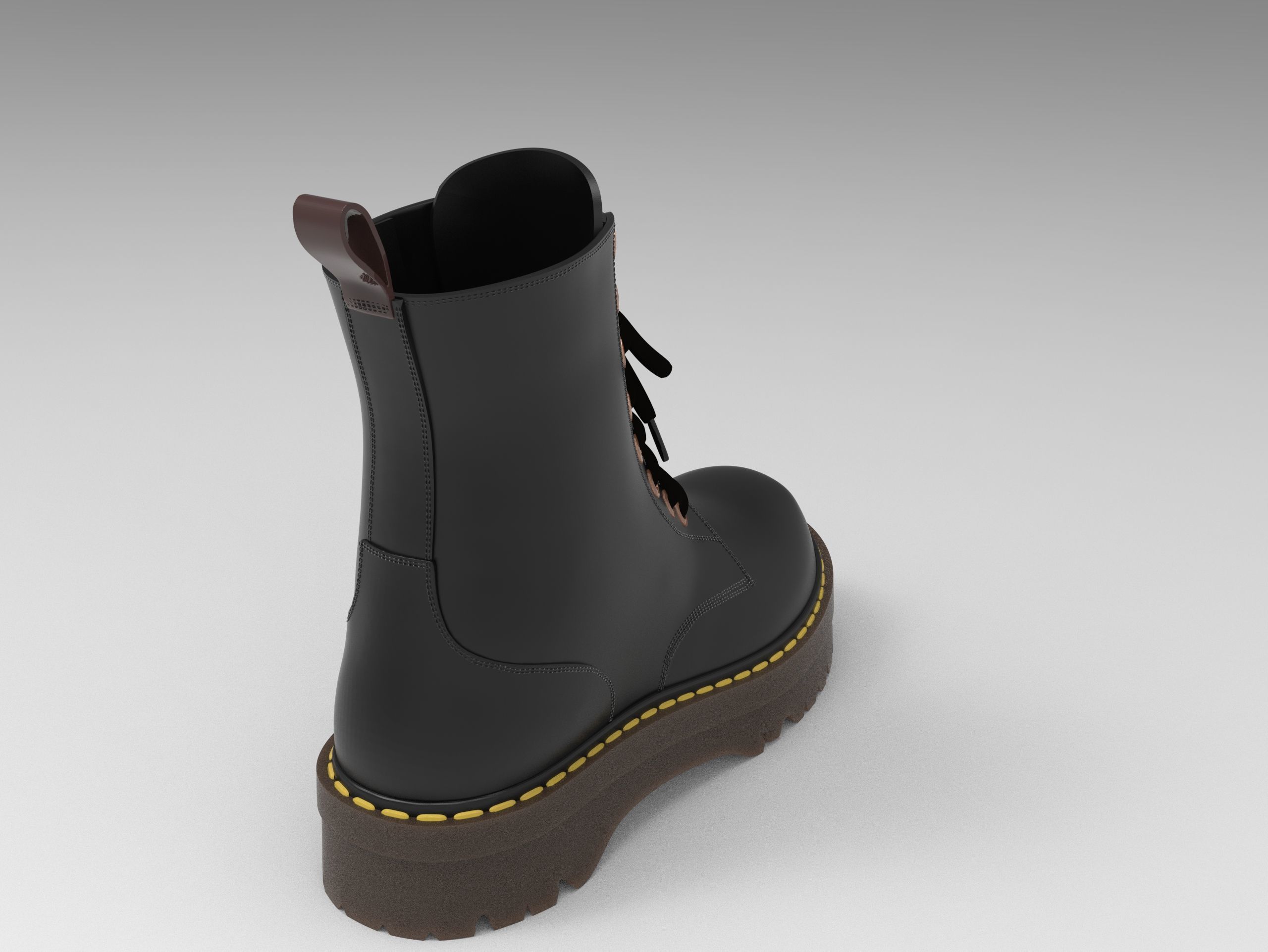 Shoes Pendant 3D print model 3D print model_32