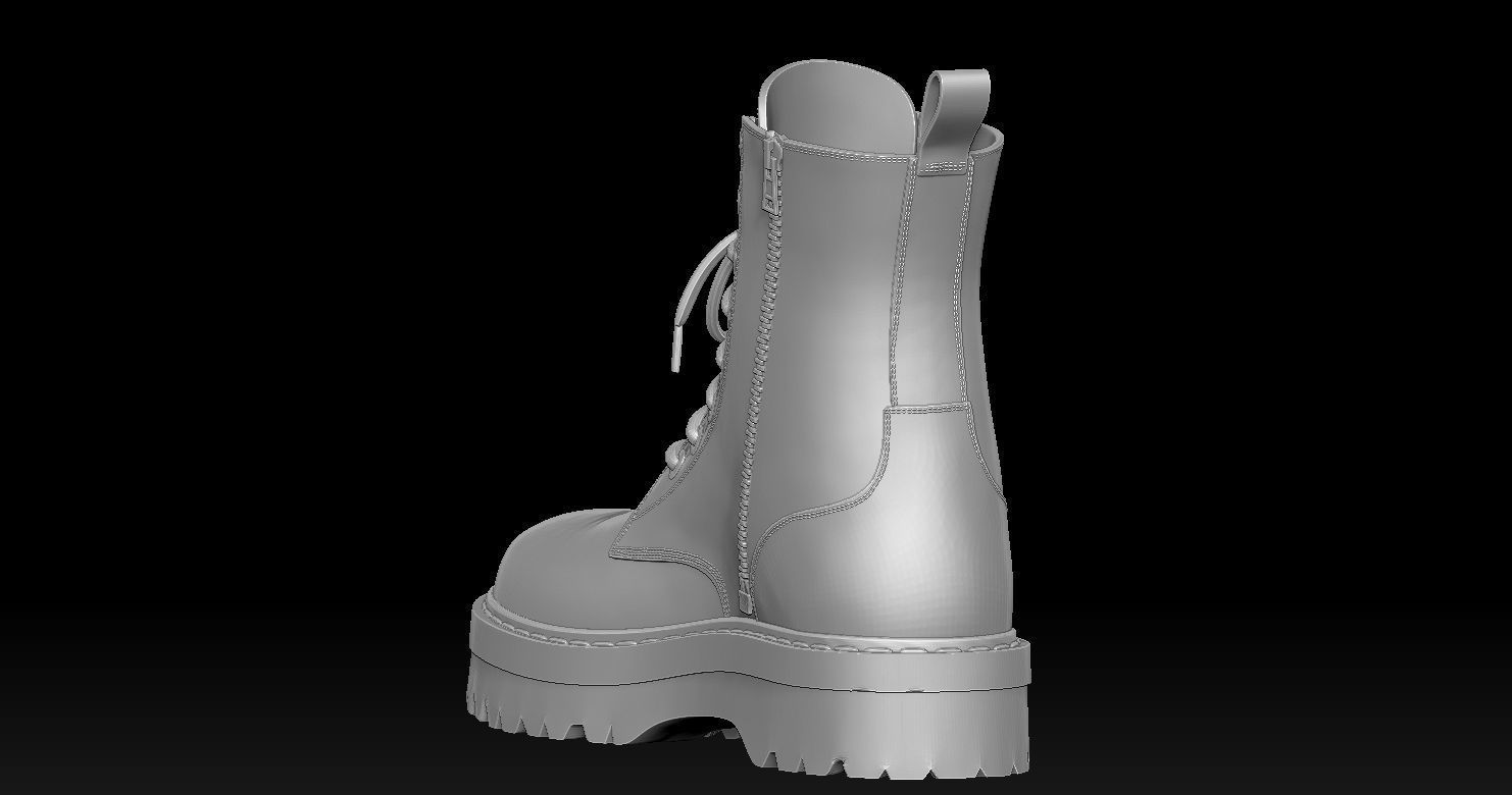 Shoes Pendant 3D print model 3D print model_12