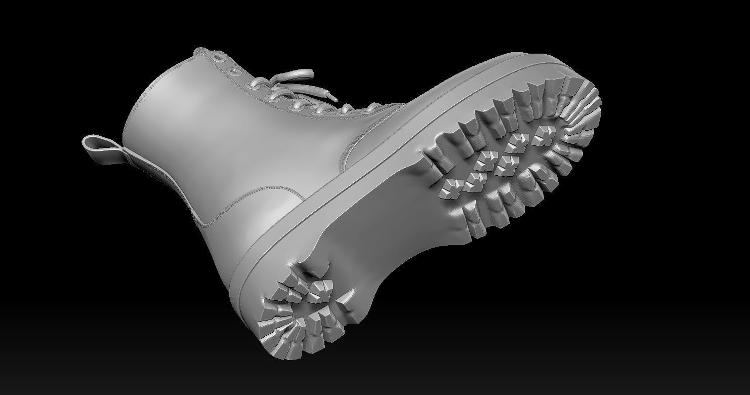 Shoes Pendant 3D print model 3D print model_22