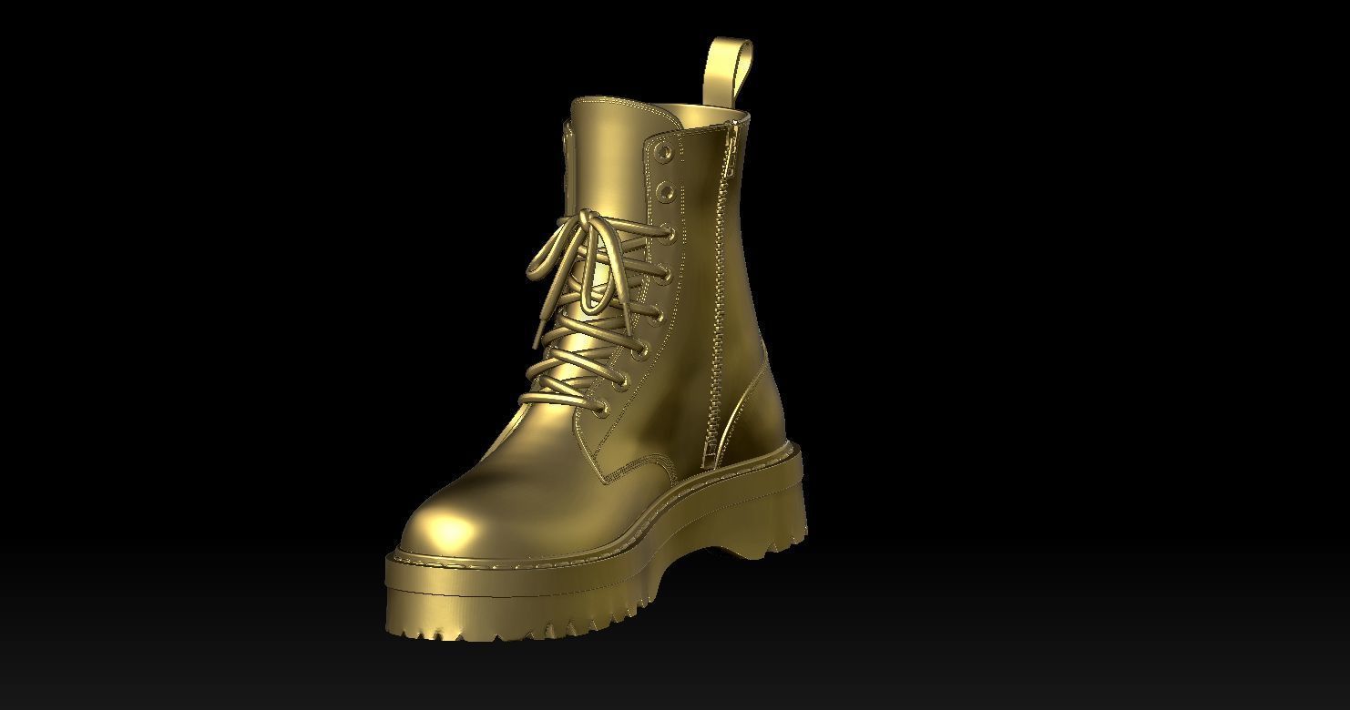 Shoes Pendant 3D print model 3D print model_25
