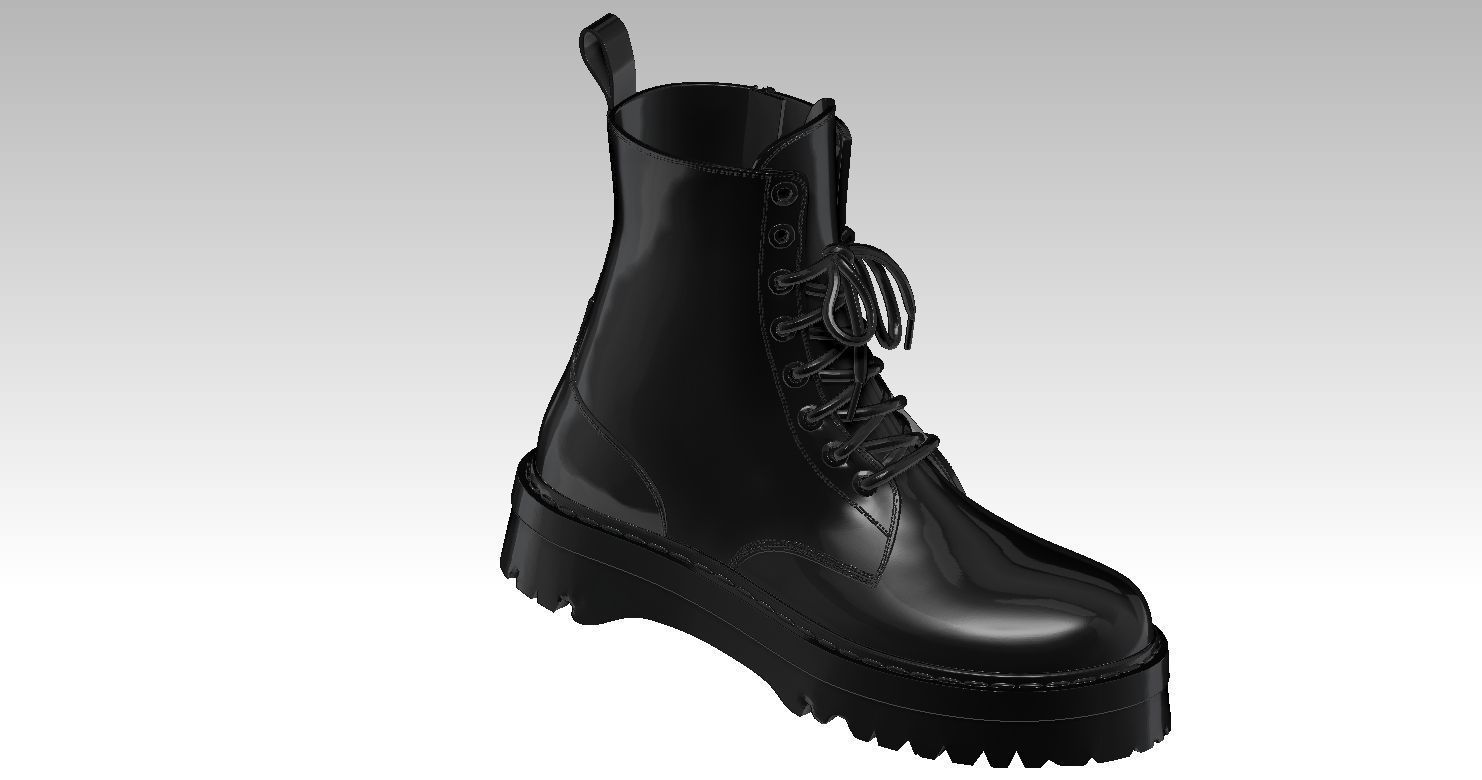 Shoes Pendant 3D print model 3D print model_19