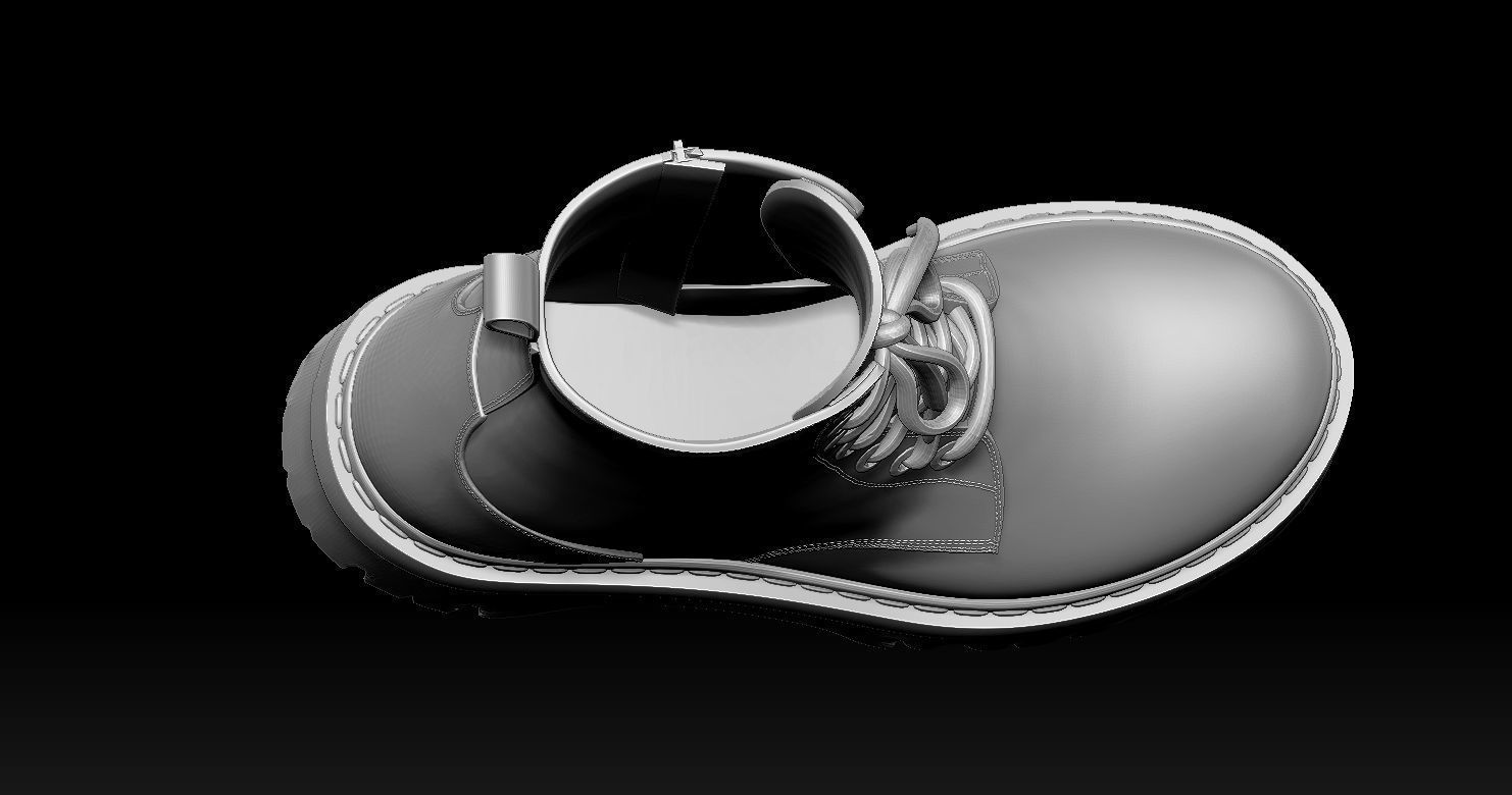 Shoes Pendant 3D print model 3D print model_28