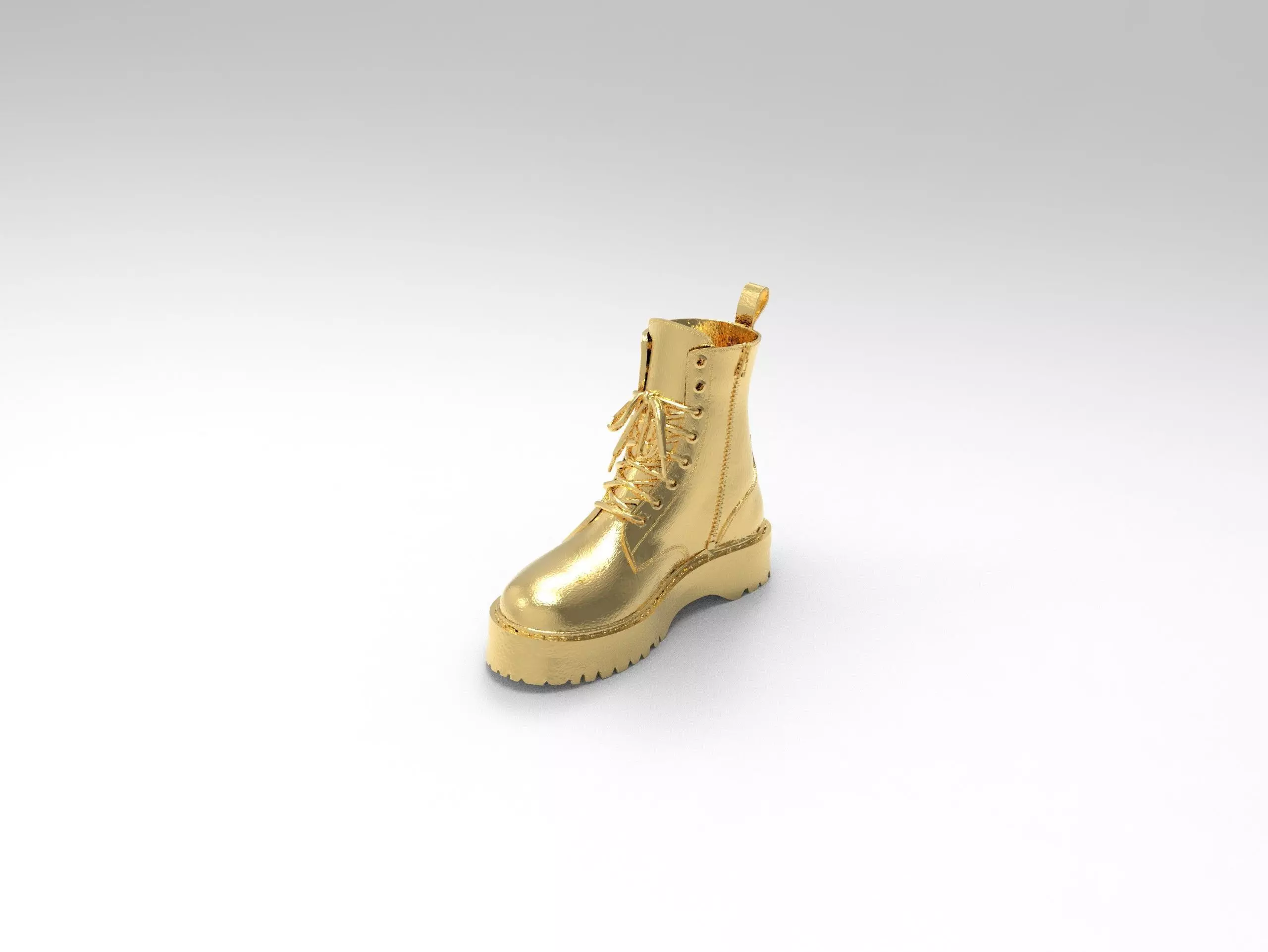 Shoes Pendant 3D print model 3D print model_0