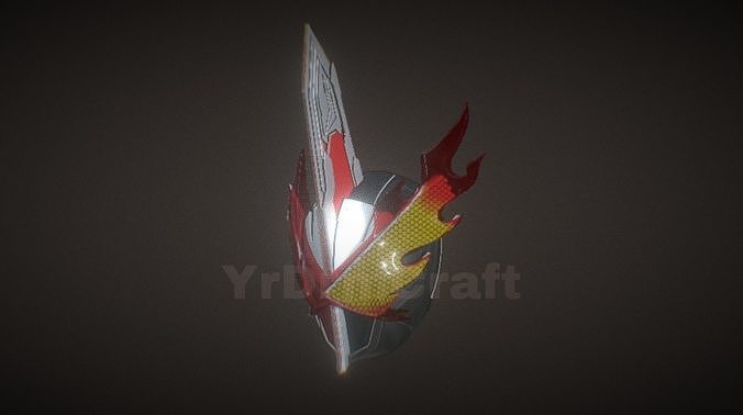 kamen rider saber helmet 3D 3D print model