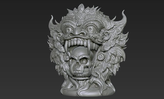 Asura Head 3D model