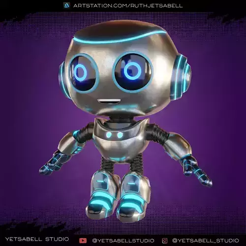 Robot Tierno y Amigable Compax99 3D model