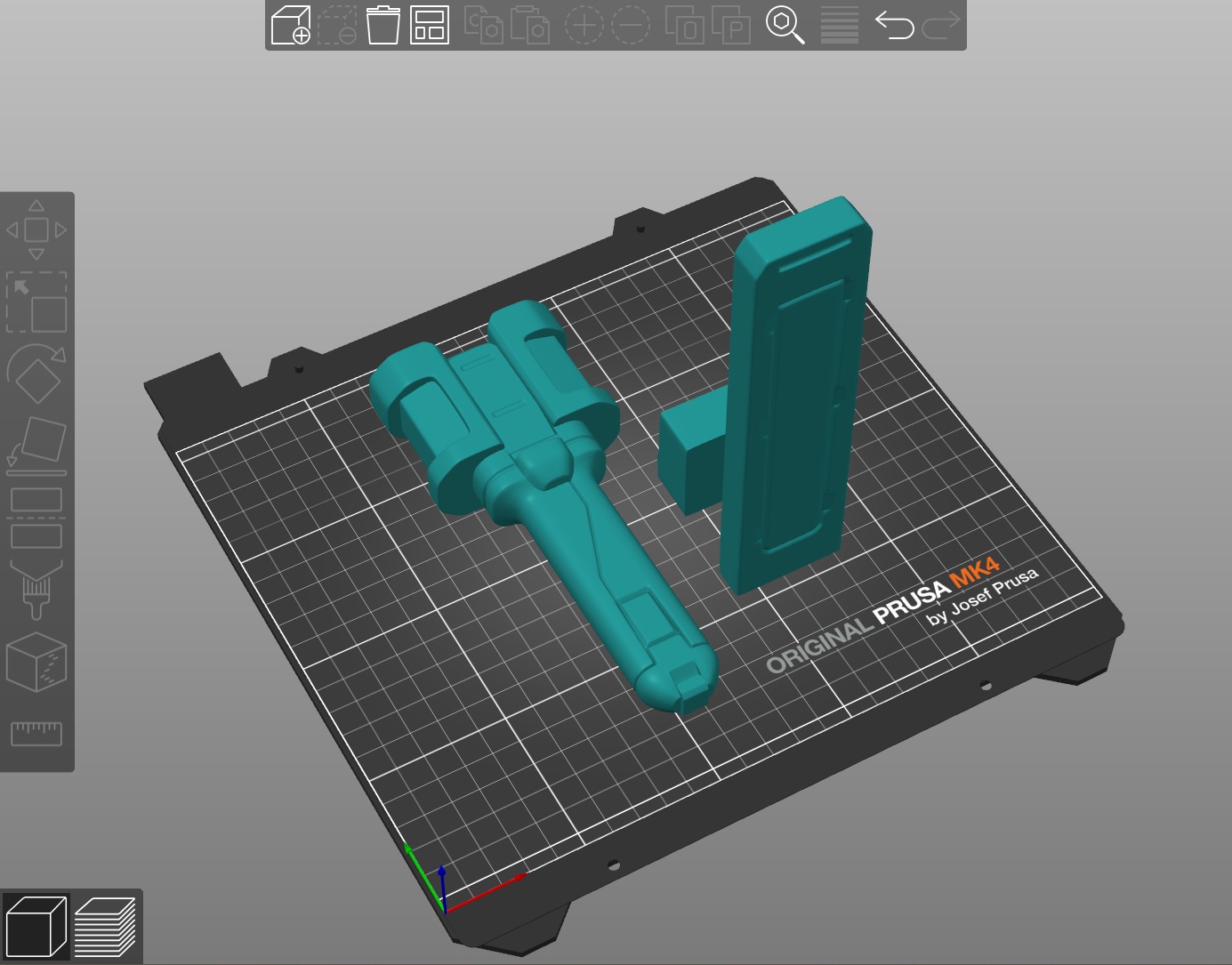 Dueling Gorget chest attachment 3d print file 3D print model_5