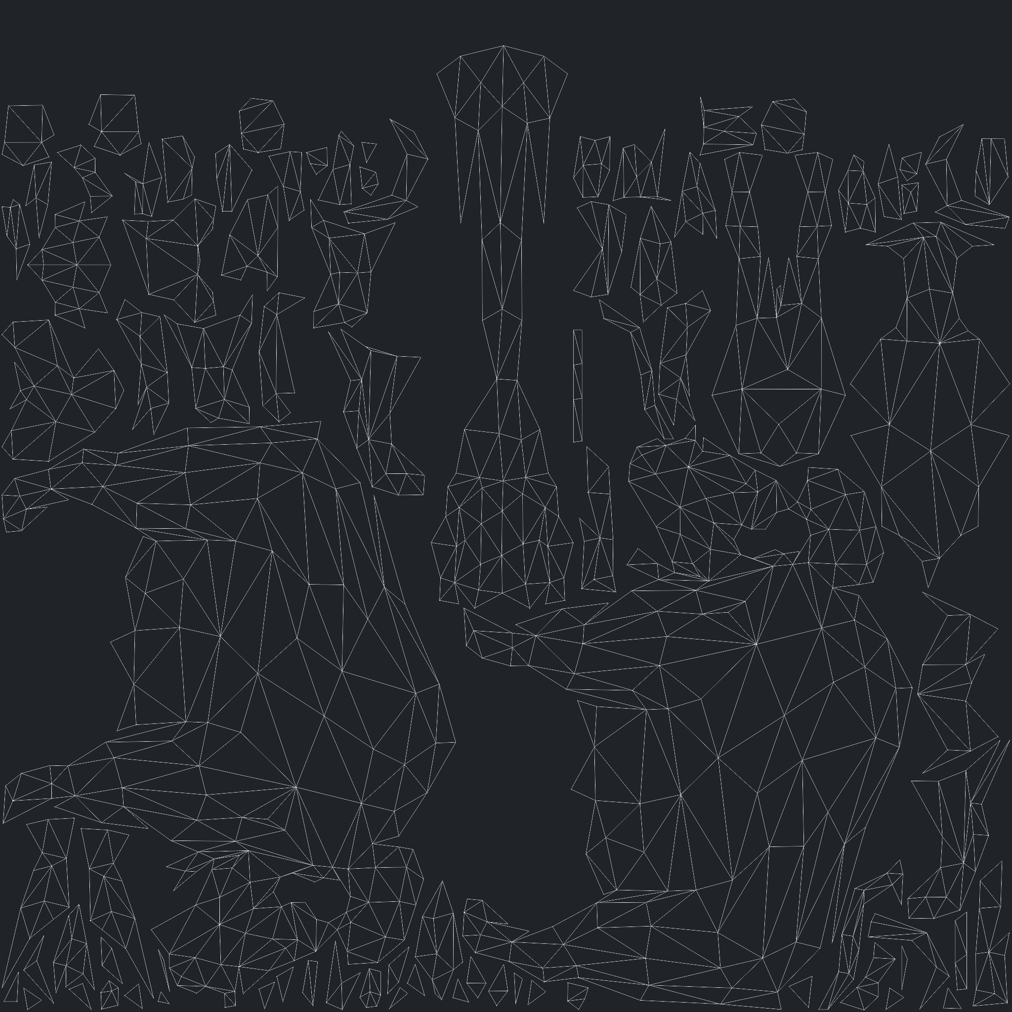 Bull Low Poly Low-poly 3D model_8