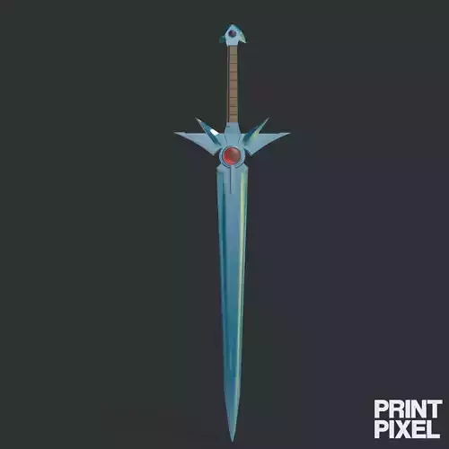 Legendary Dai Sword  Dragon quest Hero blade of courage 3D print model