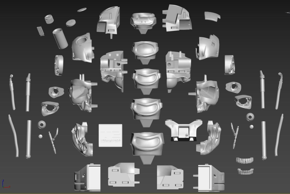 T-800 Skull Terminator 2 Judgment Day V3 Replica 3D print model_10