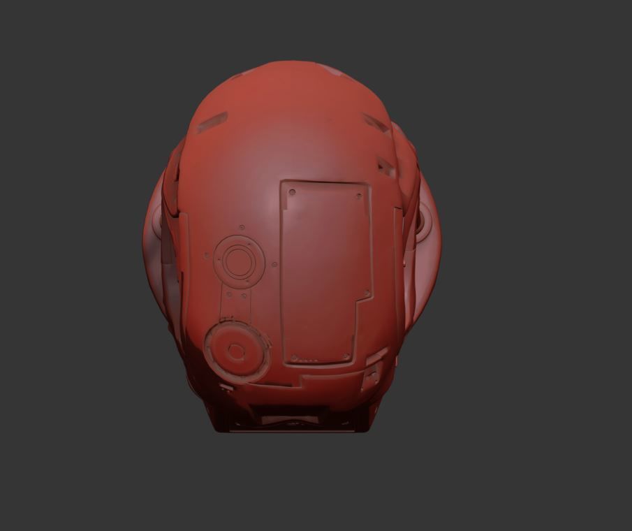 T-800 Skull Terminator 2 Judgment Day V3 Replica 3D print model_21