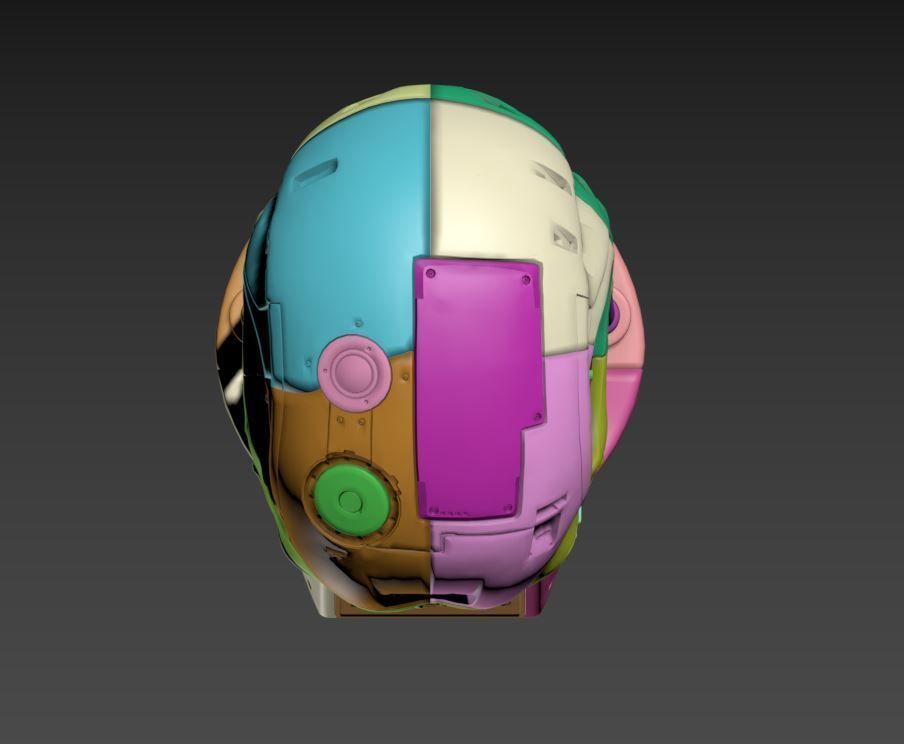 T-800 Skull Terminator 2 Judgment Day V3 Replica 3D print model_16