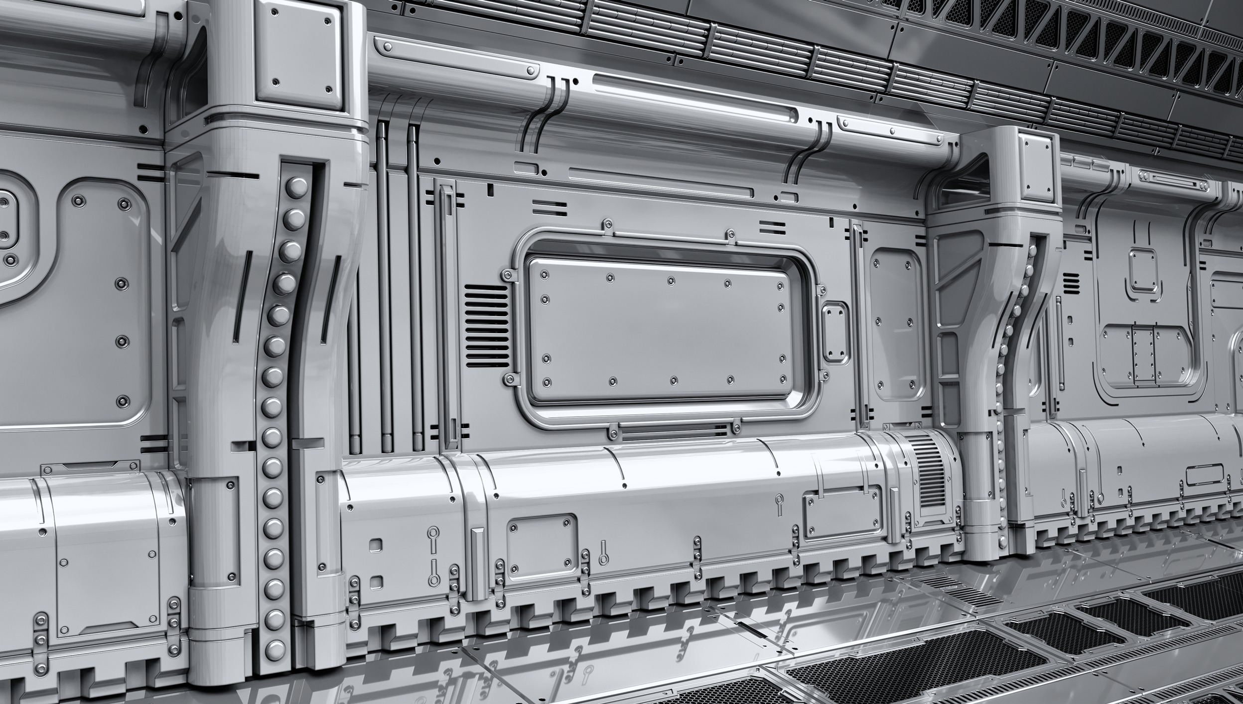 SCI-FI WALL PANELS VOL 04 3D model_20