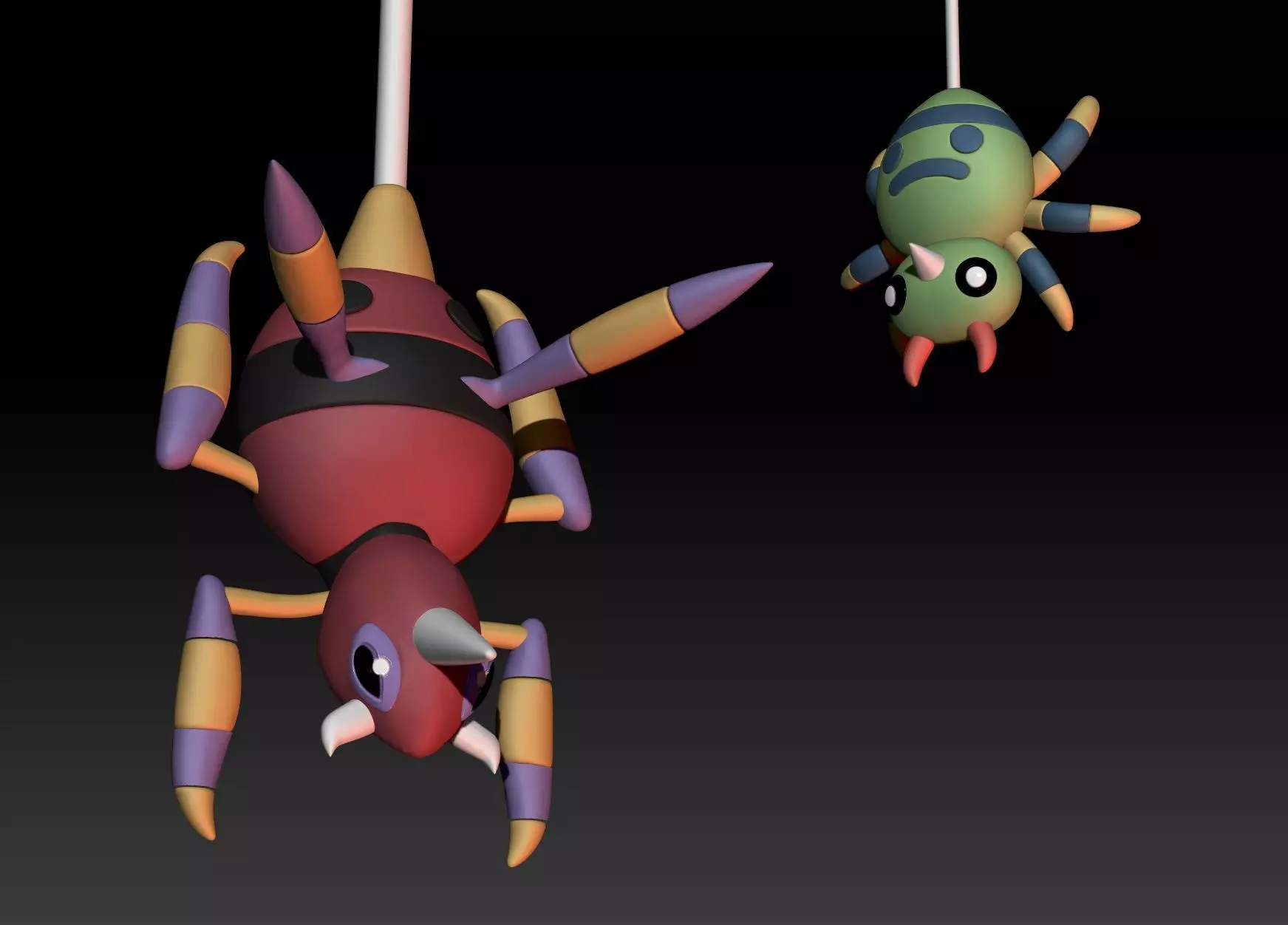 Pokemon Spinarak Ariados 3D print model_0