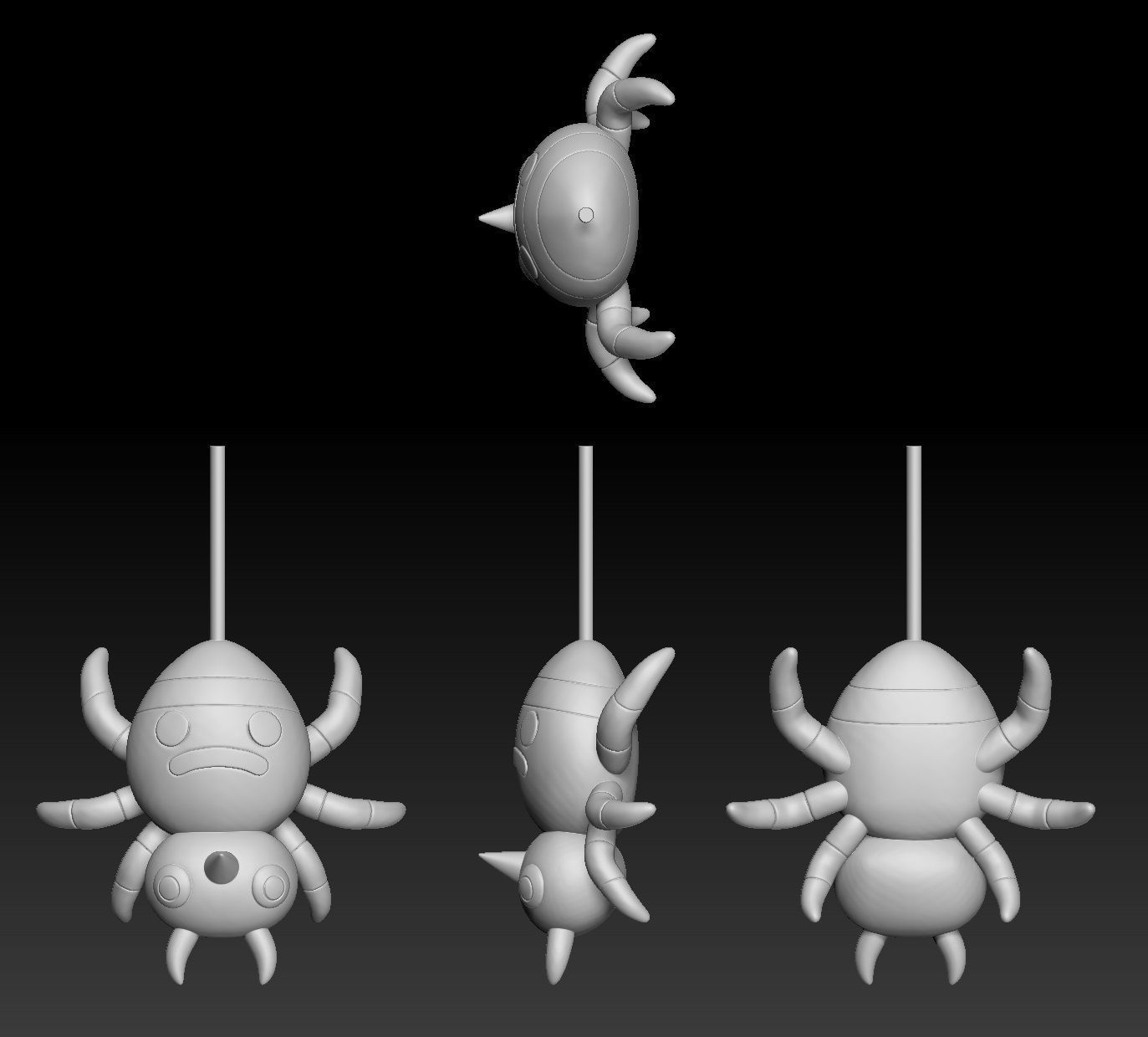 Pokemon Spinarak Ariados 3D print model_1