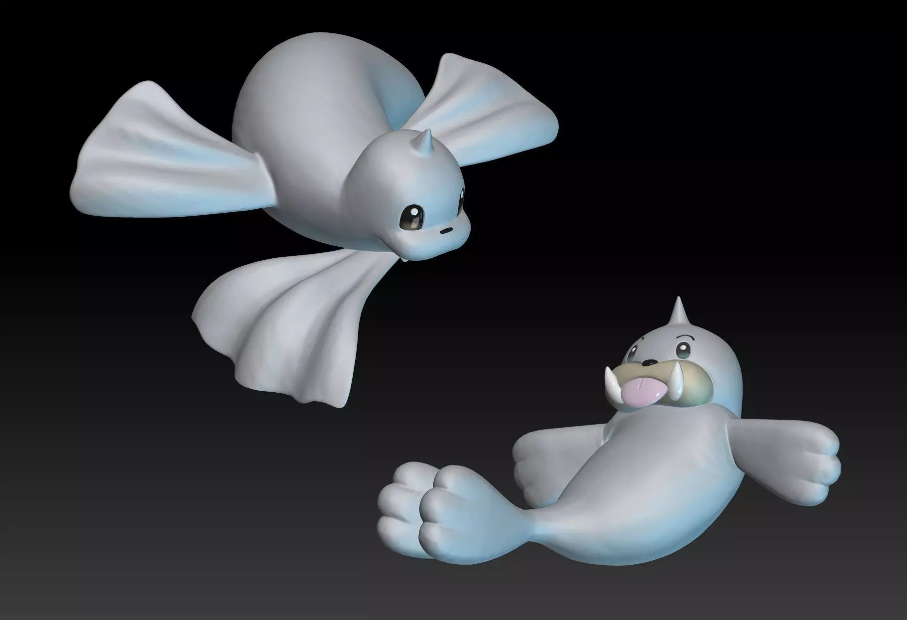 Pokemon Seel Dewgong 3D print model_0