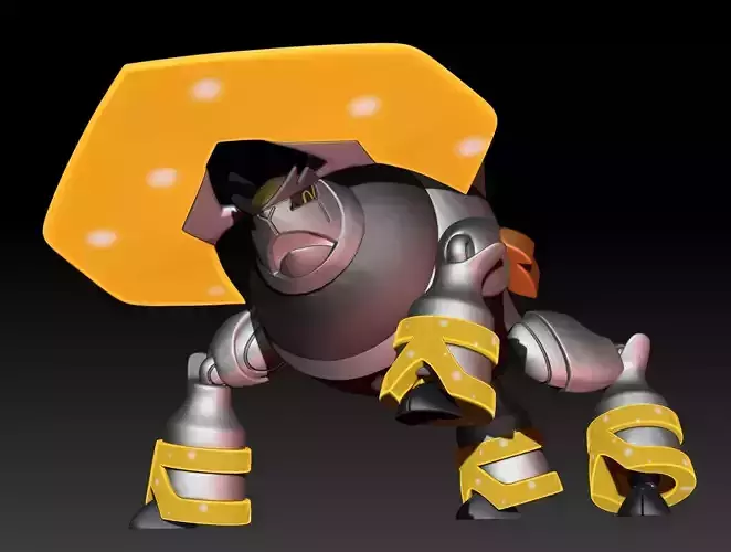 Pokemon Paradox Future Terrakion Iron Boulder 3D print model