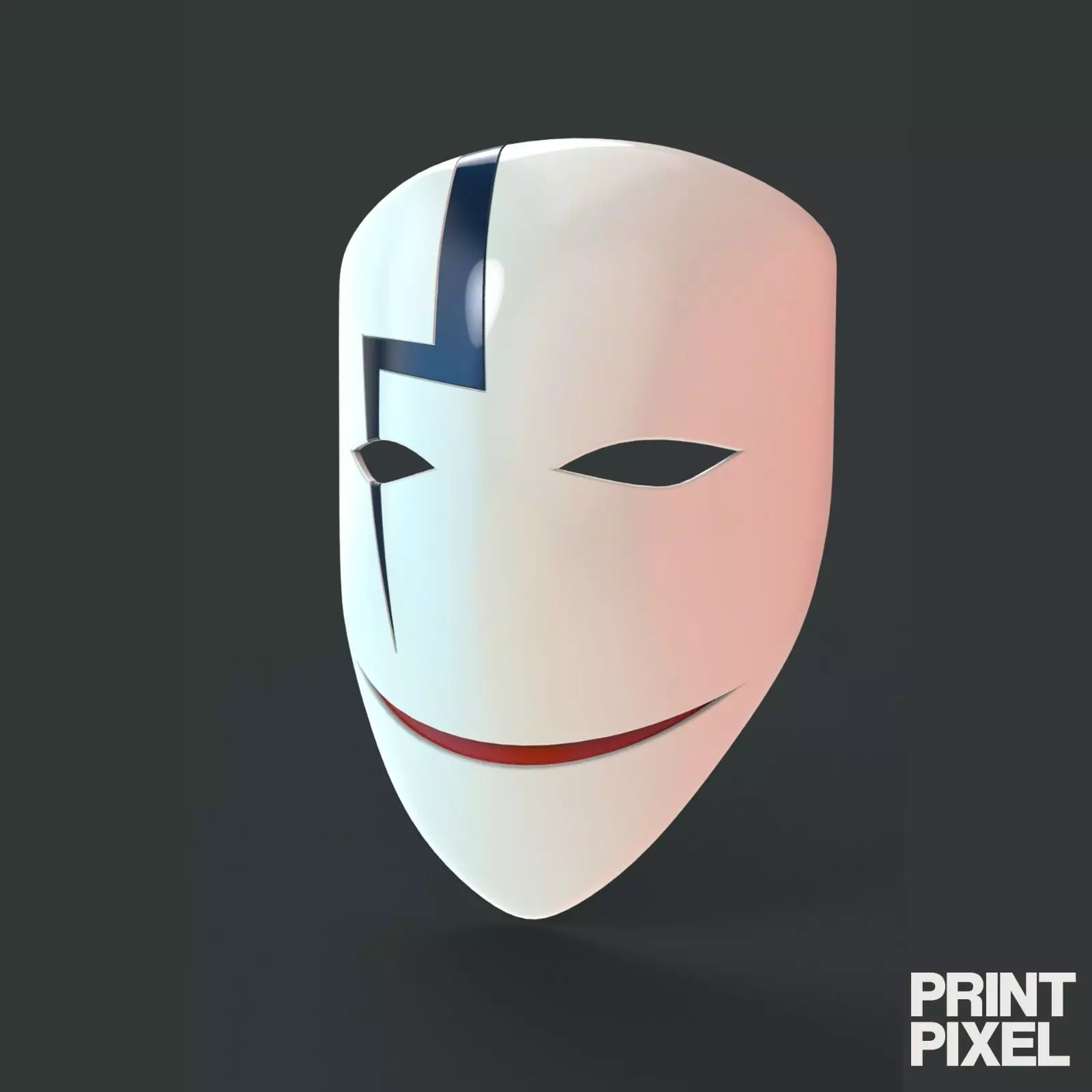 Hei Mask - Darker Than Black Weapon 3D print model_0