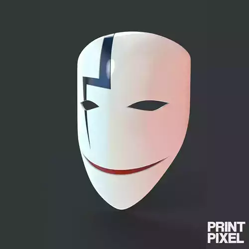 Hei Mask - Darker Than Black Weapon 3D print model Hei Mask - Darker Than Black Weapon 3D print model