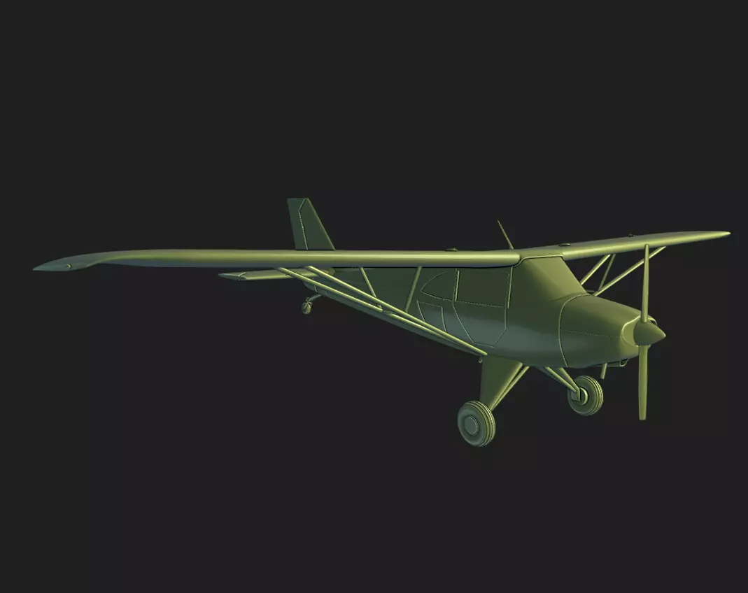 Aero Boero 115 ready to 3D printing 3D print model_0