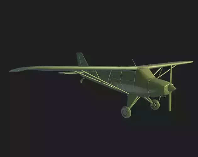Aero Boero 115 ready to 3D printing 3D print model