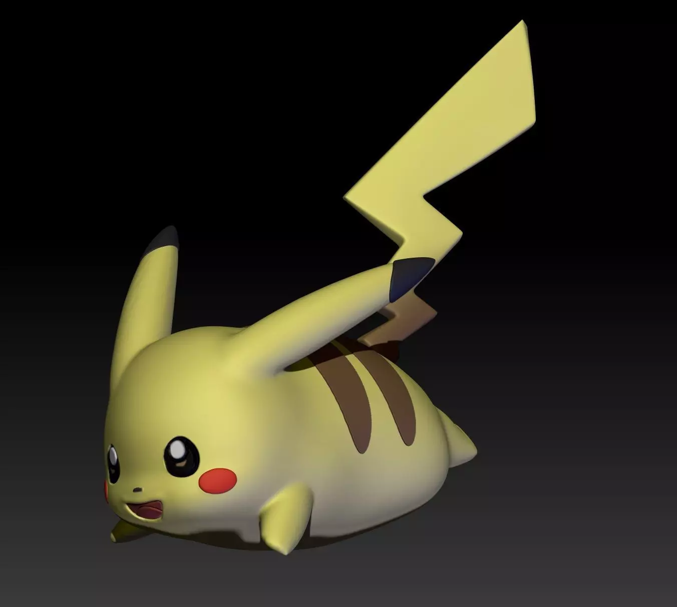 Pokemon Pikachu Adventures Pika 3D print model_0