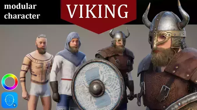 Viking ancient medieval warrior 