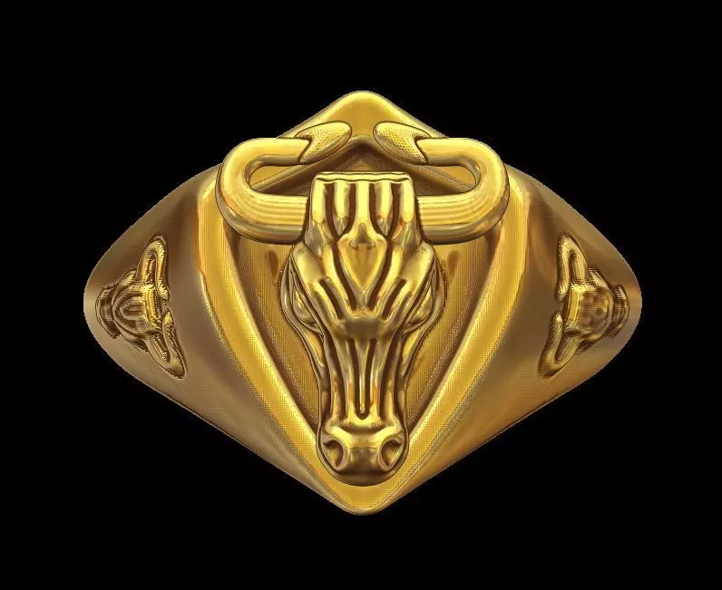 Buffalo Ring 3D print model