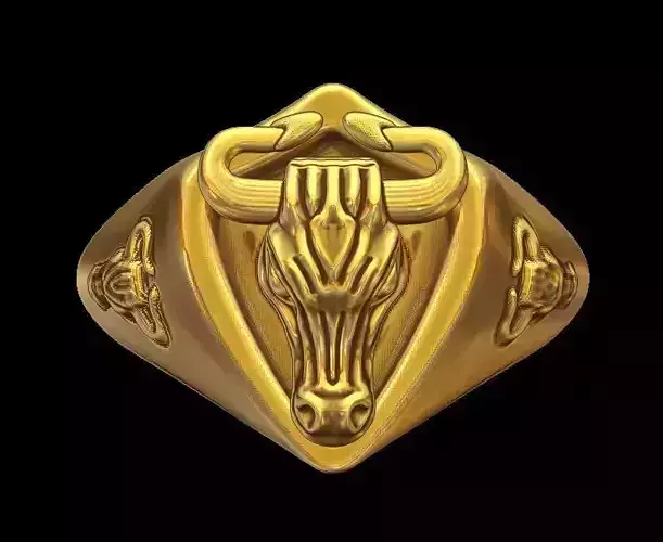 Buffalo Ring 3D print model