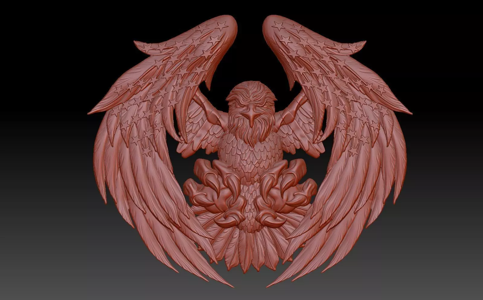 Eagle America 3D print model_0