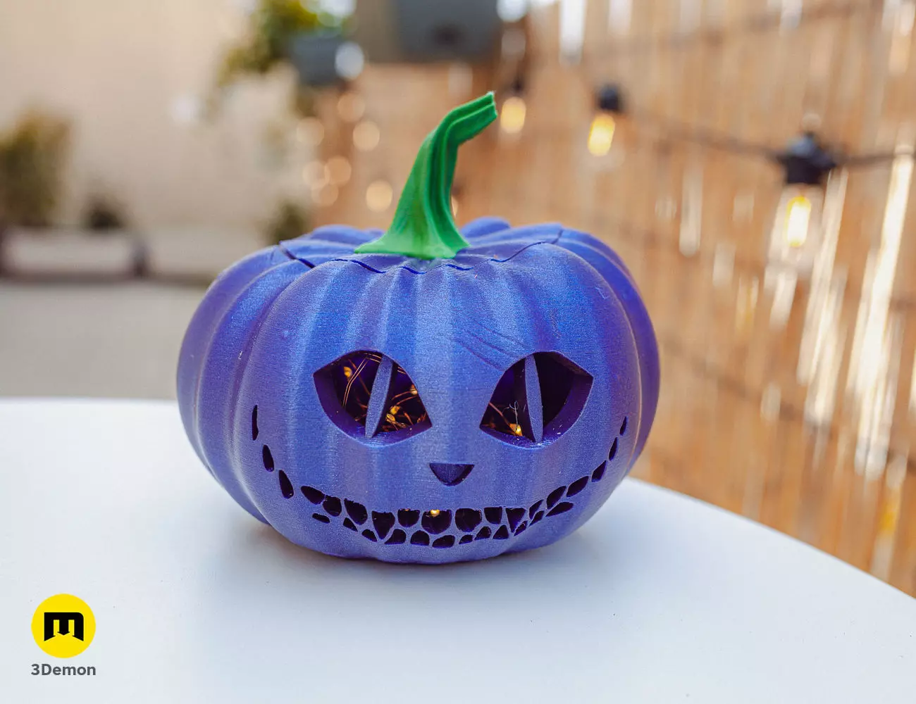 Cheshire Cat Pumpkin Lantern 3D print model