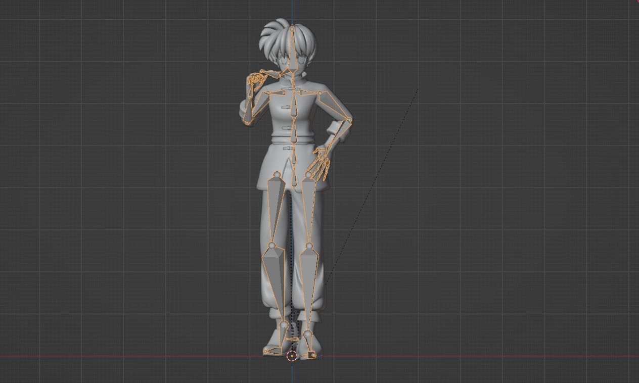 Ranma Saotome Female - Ranma 3D model_13