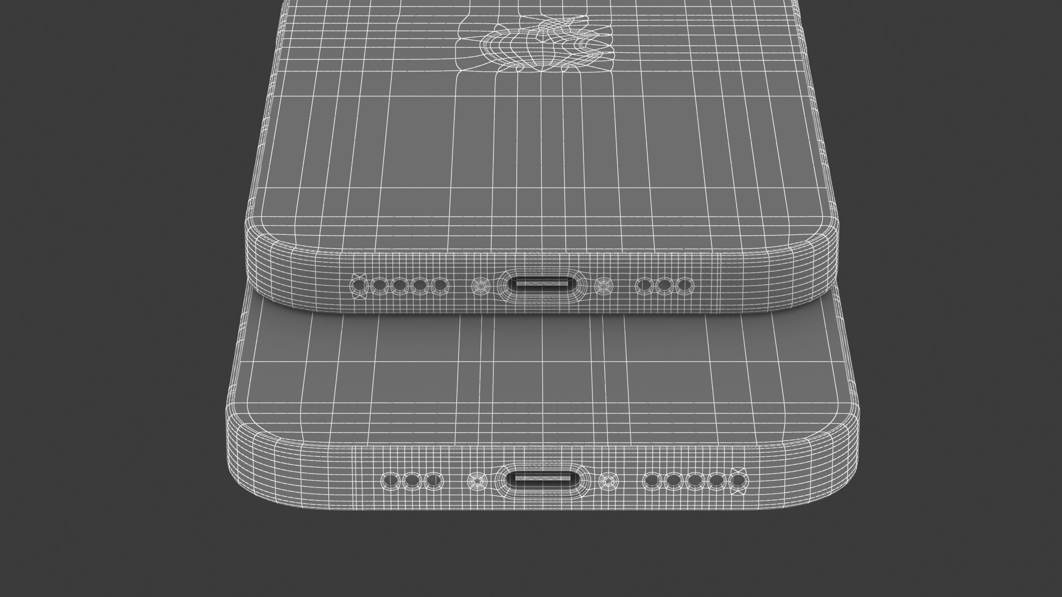 Apple iPhone 16 Black 3D model_20