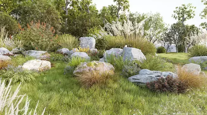 Maxtree Plant Models Vol 156 - Mesh