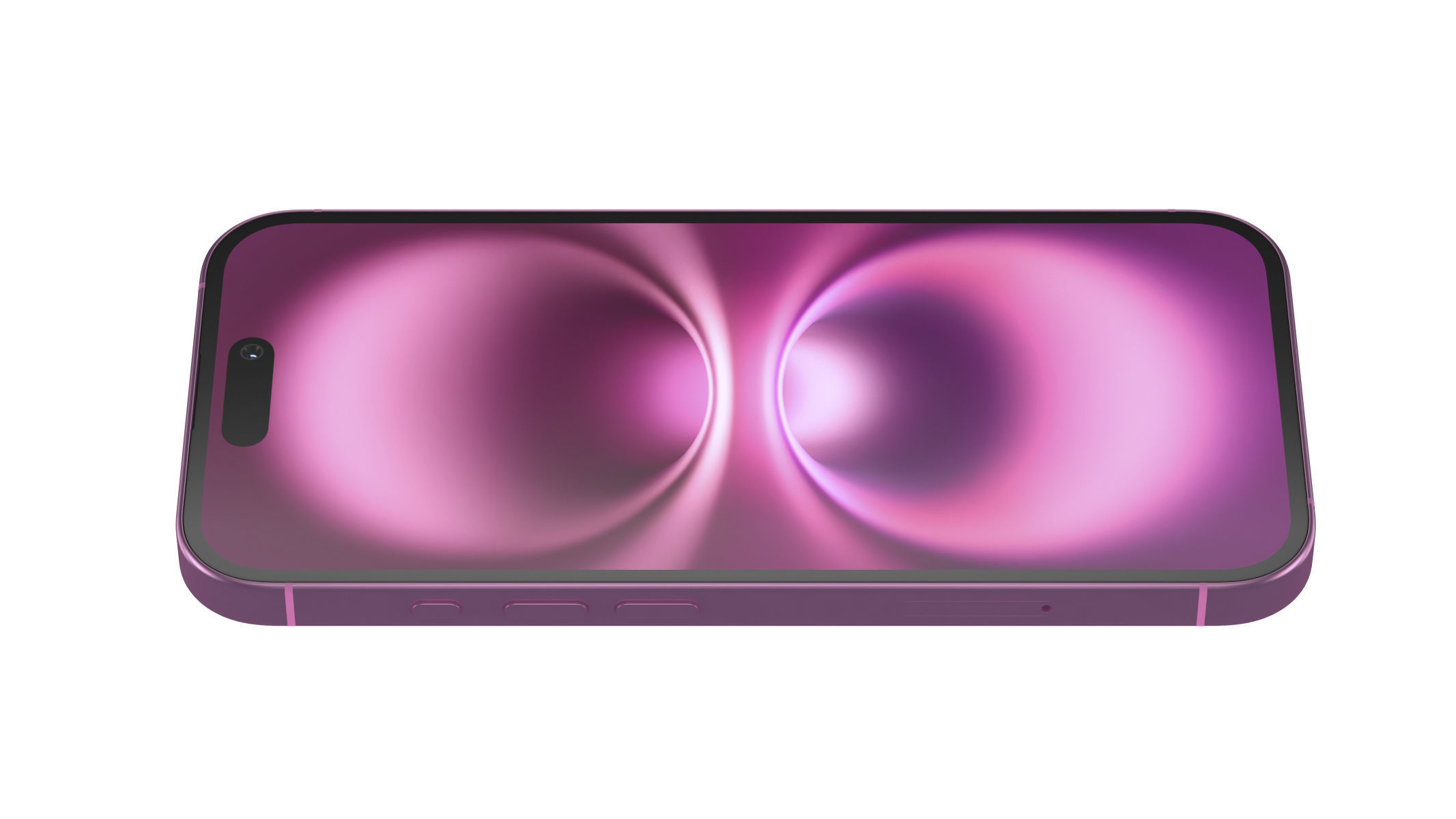 Apple iPhone 16 Pink 3D model_3