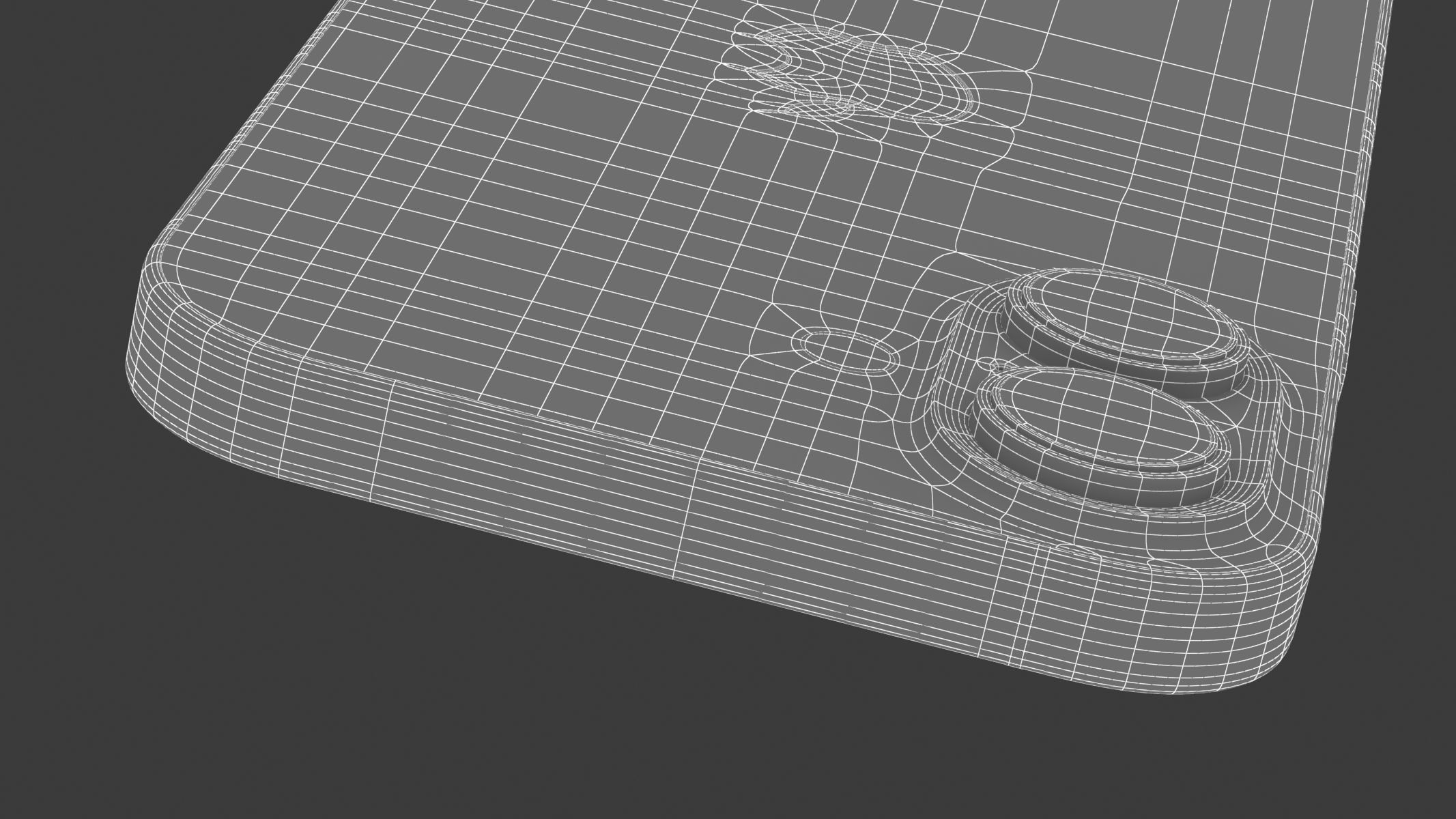 Apple iPhone 16 White 3D model_17