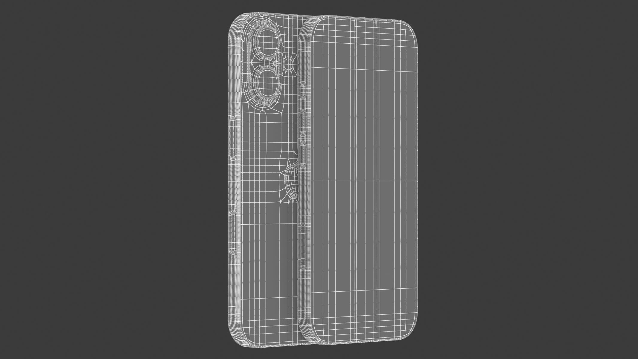 Apple iPhone 16 White 3D model_12