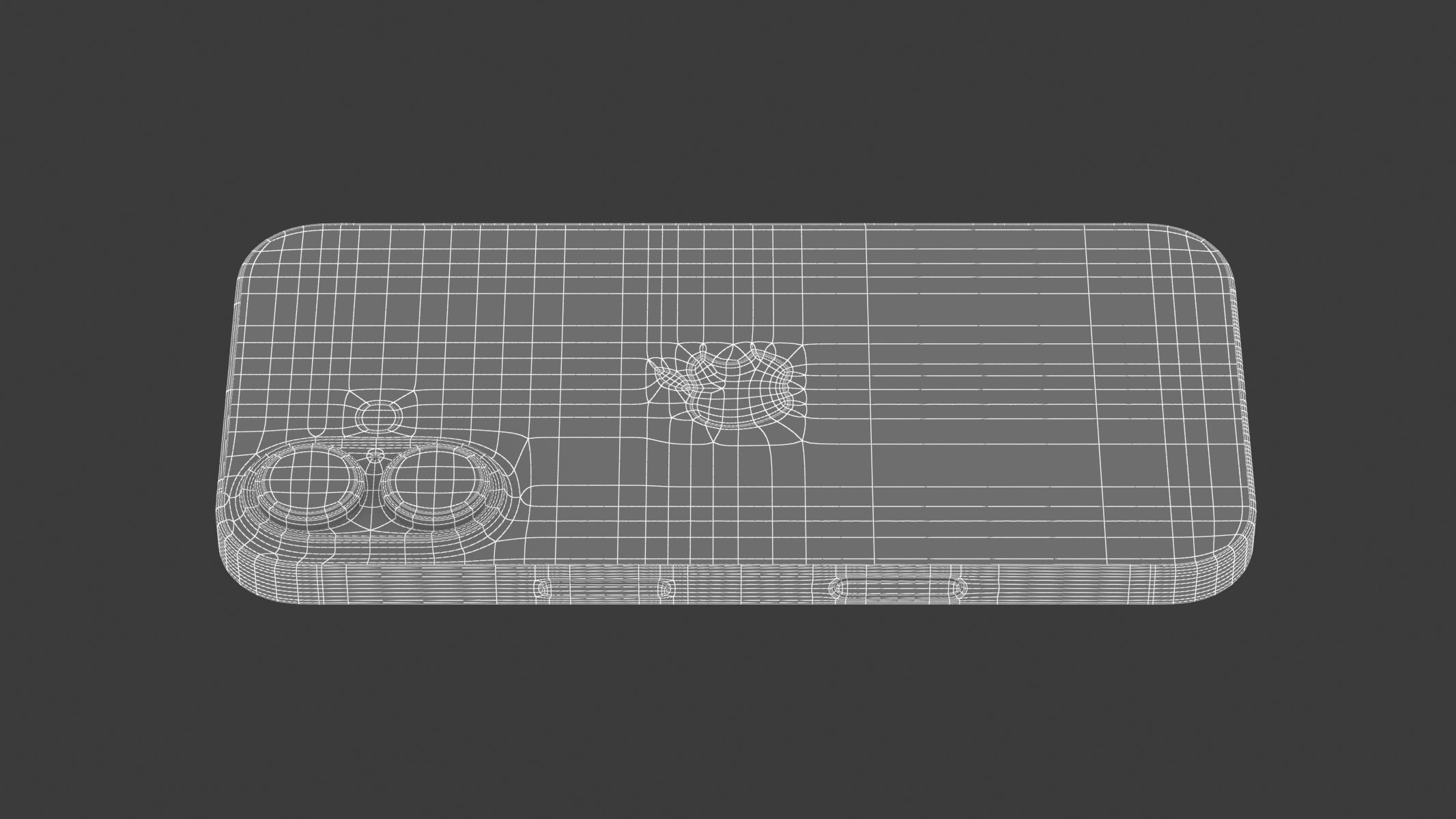 Apple iPhone 16 White 3D model_14