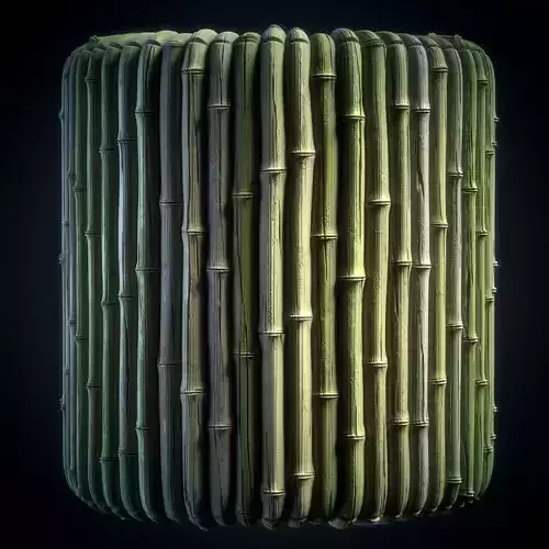 Bamboo - Vol 01 - SBsar - Maps Texture