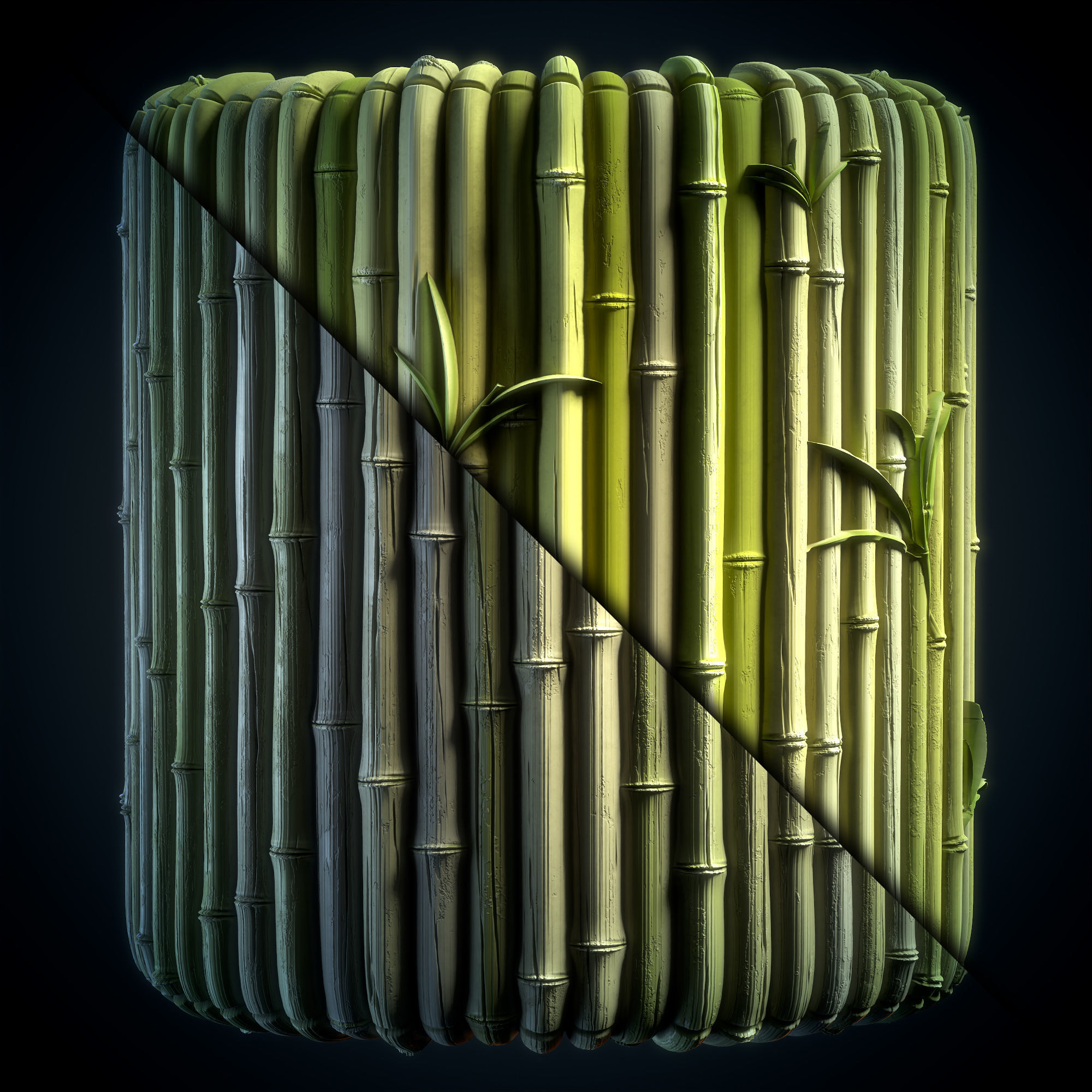 Bamboo - Vol 01 - SBsar - Maps Texture_3