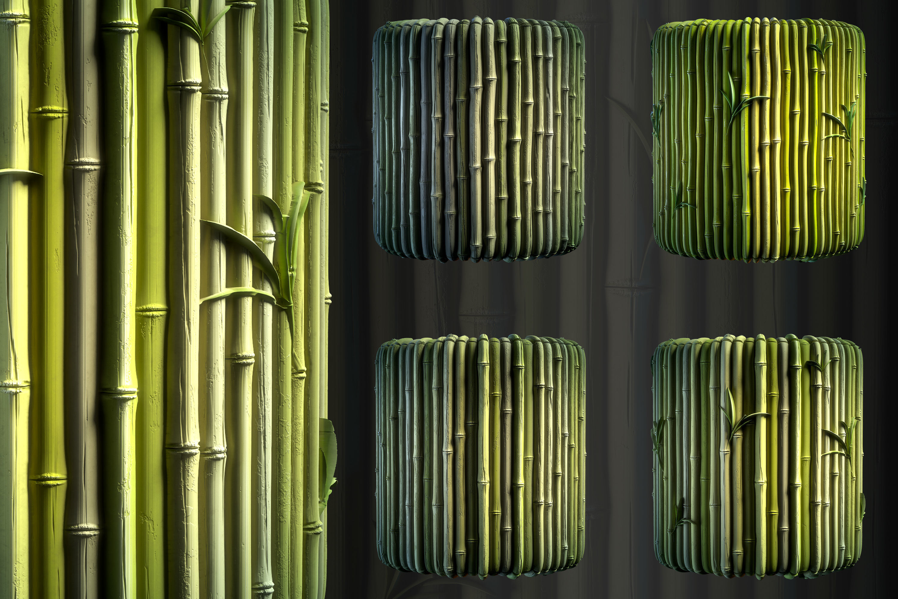 Bamboo - Vol 01 - SBsar - Maps Texture_2